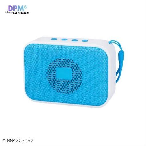 DPM Bluetooth Speaker with Mic, Loud Sound Output, RGB Lighting, Multi Playback