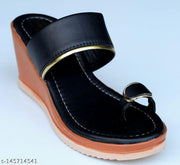 Readyway women,s solid toe-ring heel
