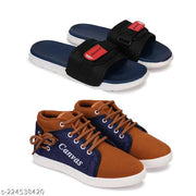 Bersache Chappal for Kids | New fashion latest design casual,slides,water proof, slippers for Boys stylish | Perfect Filp-Flops for daily wear walking Slippers Pack of 2'Combo(MM)-1683-3105