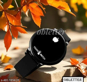 Top Trendy Touch Screen Digital Green LED Black Color Round dial Watch for boys & Girls