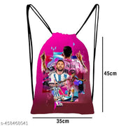 Havencraft Printed Drawstring Backpack Dori Bag Small Bag Gym Bag for Everyday Use 12L Backpack