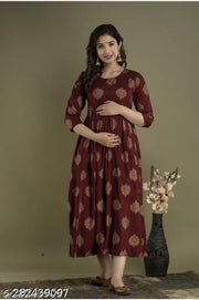WOMEN'S ANARKALI FEEDING KURTI'S