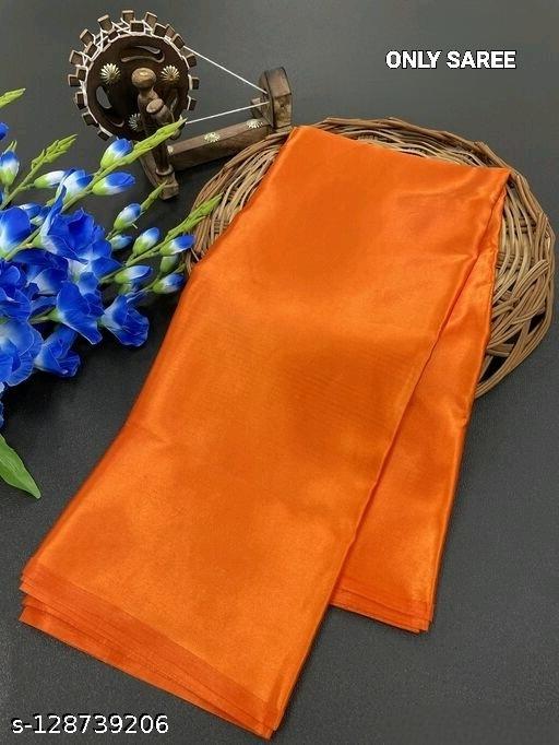 ONLY SATIN SILK SAREE