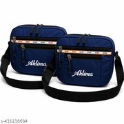 Men For Sling Bags,Travel Bag,Tourist Bag,Crossbody Sling Bags (Dimensions: 9x7x3 Inch) NAVY BLUE Pack of 2