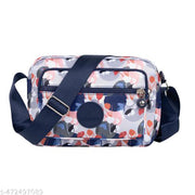 Crossbody Purse for Women, Nylon Waterproof Shoulder Purse, Messenger and travelling Bag Lightweight, Long Strap