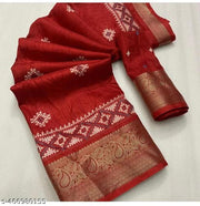 Top Selling batik print crepe silk Saree