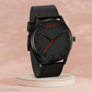 Lorenz Slim Black Analog Watch for Men MK-1048A