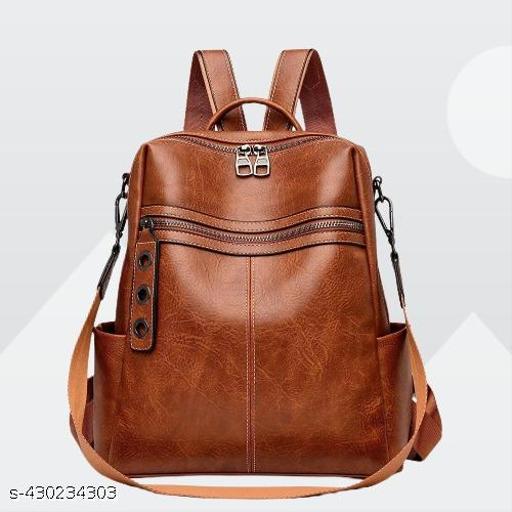 MomsyStore Leather Backpacks For Girls And Women