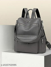 Leather Backpack for Women Elegants Backpack Purse Ladies Leather Shoulder Fitting Rakhi Gift for Sister, Mother Bhabhi