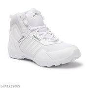 CLYMB Casual Sport for Men | Stylish Lace-Up Sneakers with Cushioned Insole | Comfortable Walking Shoes with Rounded Front Running shoes
