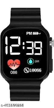 Black+parrot 2qty ultra combo digital watch men & women
