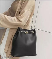 Golden Chain Handle Bag for Women | Stylish Women Bag  | Trending Women Shoulder Bag