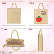Latest Jute bag for shopping combo for men and women ( Pack Of 3)