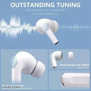 Airpro True Wireless Bluetooth Earphones with 30 Hours Playtime & Compatible for all Smartphones (White) + Mini Bluetooth Speaker Any Random Colour - COMBO