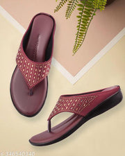 HUNYZA  latest casual Falts Fashion Stylish Sandals and slippers