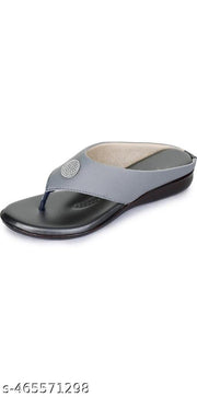 Huma Unique Flat Sandals Copper For Women Or Girls Stylish Trendy Slippers Casual Sandals For Women Latest Collection with Buckle Sandals for Girls Flat Chappal Daily Use Ladies Flat Heel