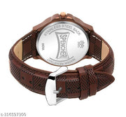 Spencher Date & Day Function Analog Watch For Men & Boys