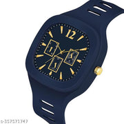 Square Watch with King Bracelet for Boys & Men Watch