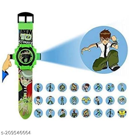Digital 24 Images Projector Watch For Kids, Return Gift (Available In Different Variants) (Ben 10)- Multi Color