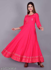 Anarkali kurti