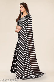 Women Printed Indian Traditional Ethnic Wear Georgette Sarees