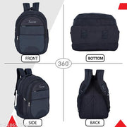 Bags & Backpack /college/school/travel and office bag, 35 Ltr (Black)
