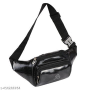 Nice Purse Formal Waist Pouch Sling Bag Waist Bags for Men Chest Crossbody(W.B-010) Waist Bag  (Black)