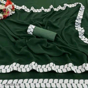 New Georgette  Party Wear sarees