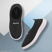SUPEX Women's Walking Slip on Outdoor Shoes Sneakers For Women and Girls COMBO OF 2