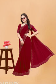 Diamond work Traditional Fancy Saree | Party Wear saree | Wedding saree | Georgette saree