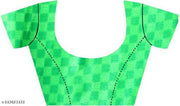 LEELAVATI Crepe Printed Daily / Party & Festive Wear Combo of 2 Stylist Fashionable Saree With Blouse pieces ( Pink , Green )