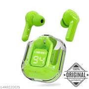 TWS Ultrapods AirBass TWS Airdots, 36H Playtime, True Wireless Bluetooth Headphones Earbuds TWS, Fast Charging, True Wireless Headphone, Wireless Bluetooth Headphones & Earphones (Green)