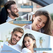 Airpod Pro, White Airpod, TWS Headphone, Tws earphone, True Wireless Bluetooth Headphone, True Wireless Bluetooth Earphones + Wired Earphone, WIred Headphone - Combo