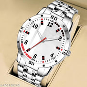 New style designer combo of 2 watches analog watch for boys & mens best watch for men Stainless Steel Chain Combo Watch For Men Boys