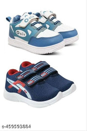 Combo Pack of 2 – kids Shoes for Trendy Shoes, Casual Shoes, Sports Shoes, Stylish Velcro Shoes for Kids