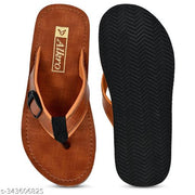 Trendy/Casual/ Everytime/Daily Use Alkro Flip Flops/SLIPPERS Rubber SLIPPERS For Men In  BROWN