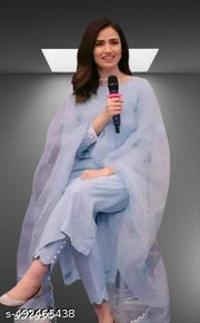 Kurta With Dupatta And Bottomwear