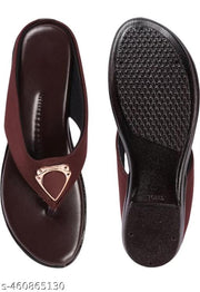 H_F Unique Women Stylish Latest Fashion Flats Sandals-Slipper Wedge For Ladies Women Girls Women Sandals | Casual & Formal Sandals stylish pair of flats sandals or slipper wedges for women. These types of sandals