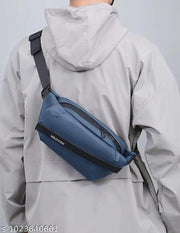 Men’s Crossbody Sling Bag | Compact Waist & Chest Bag | Water-Resistant Travel Fanny Pack with Adjustable Strap for Daily Use, Hiking & Outdoor Adventures