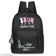 Backpack School Bag For Travel With Bottle Compartment | Trendy Water Resistant High Storage Bag For Men & Women | Boys & Girls Laptop Printed Backpack For College Gift