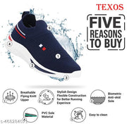 TEXOS Light Weight Flyknit Casual Sneakers Shoes For Kids, Boys and Girls