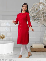 trendy fashionable pocket kurti for Girl@Women