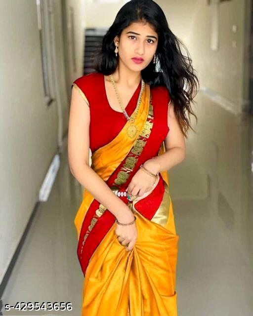DVYNE Elephant Saree Cotton Silk