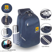 Qurox Men and Women Casual  Waterproof Laptop Bag for School College & Office (Blue)