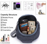 Sling Chest Bag for Men & Women | Stylish Crossbody Shoulder Bag | Mobile, Wallet & Travel Essentials