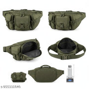Men's Green  Waist Bag || Men's Casual Waist Bag || Style Men's Waist Bags || Unisex Waist Bag