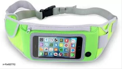 aist Bag with Bottle Hole and Smartphone Pocket Bum Bag Hip Pocket Belt Bag