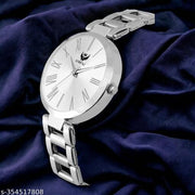 LORENZ Silver Dial Watch for Women & Girls - AS-40A