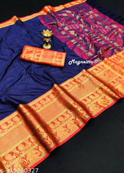 Banarasi satin silk saree narayana pattu silk saree new South Indian Narayanpet Saree