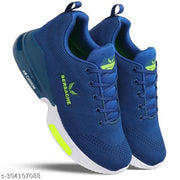 Bersache Lightweight Sports Outdoor,walking, Gym, Training,Running and Hiking Shoes For Men (Blue)-PRI-9049